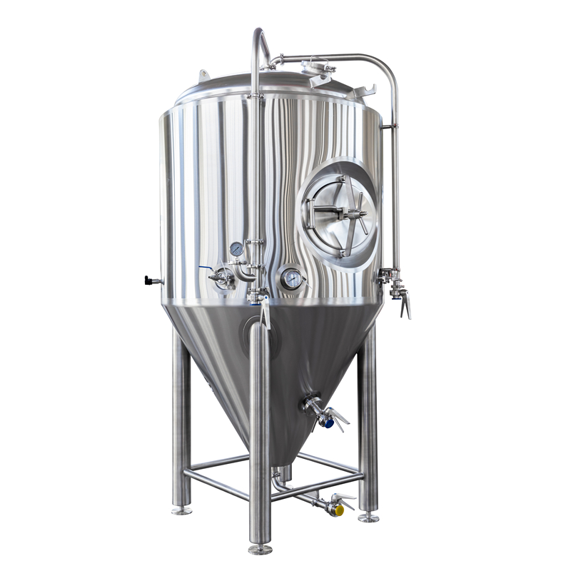 Stainless steel beer fermenter conical cooling tank 500L 5HL Jacketed FV for sale ZXF